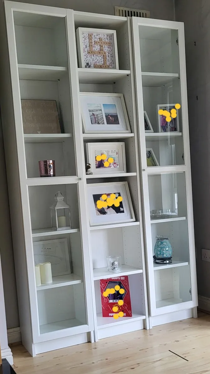 Ikea glass display unit - Image 1