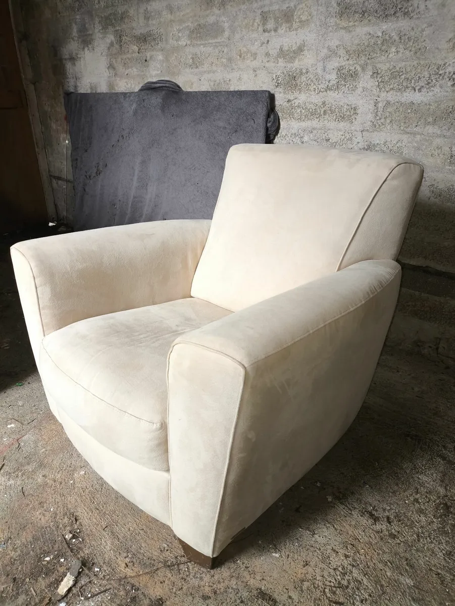 Natuzzi Velvet Sofa Couch Set * 3-Seater + 1-Seat* - Image 3