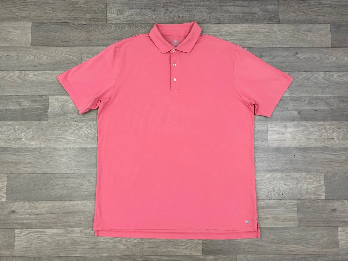 Peter Millar Golf Polo Shirt Mens L/XL - Image 1