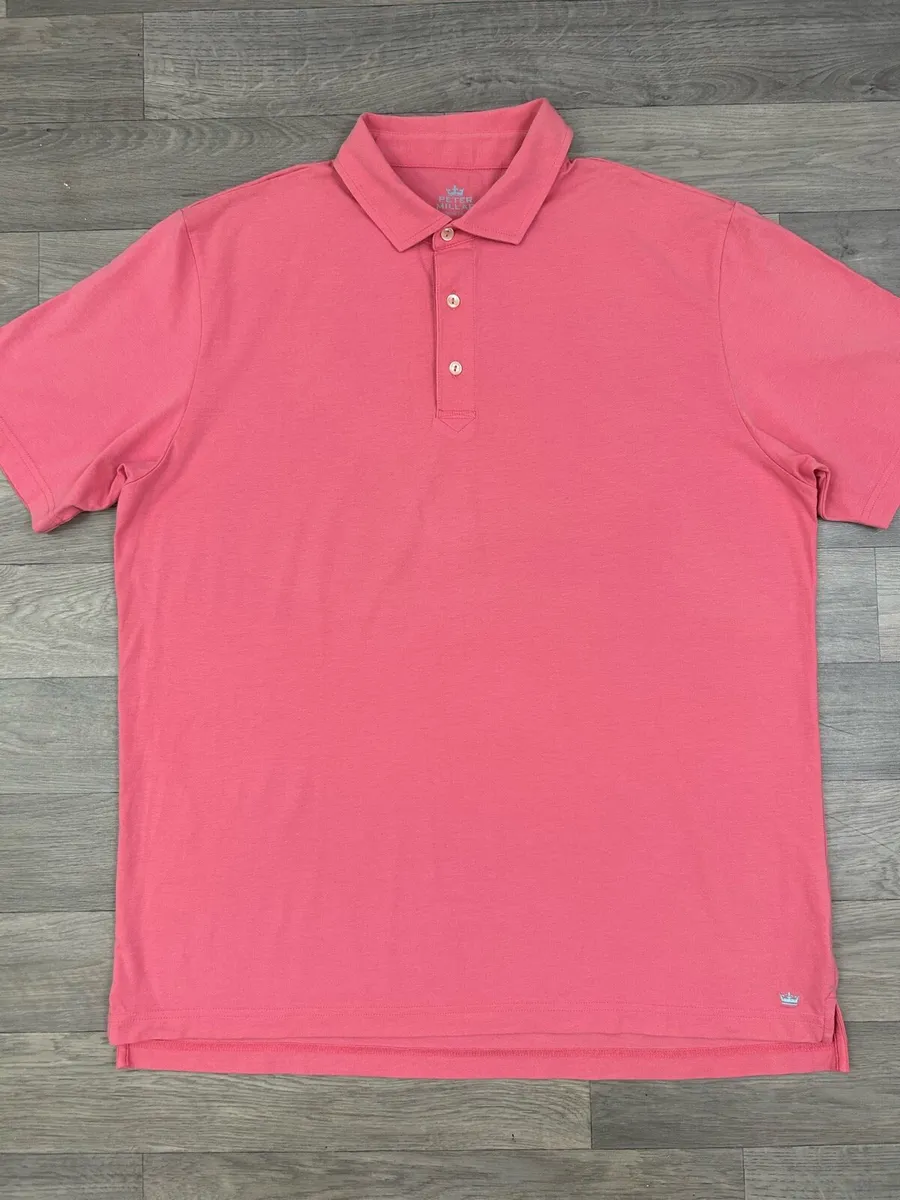Peter Millar Golf Polo Shirt Mens L/XL - Image 2