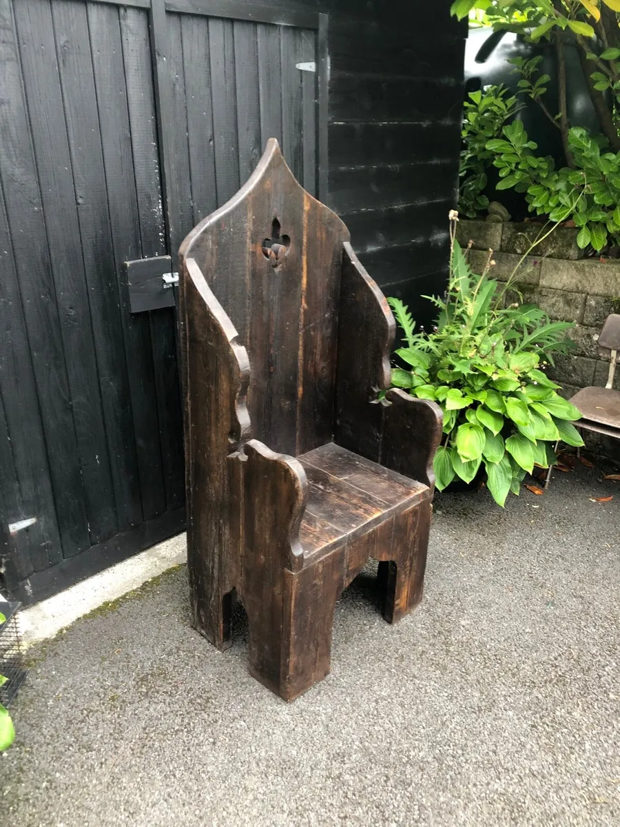 Medieval Chair. - Image 3