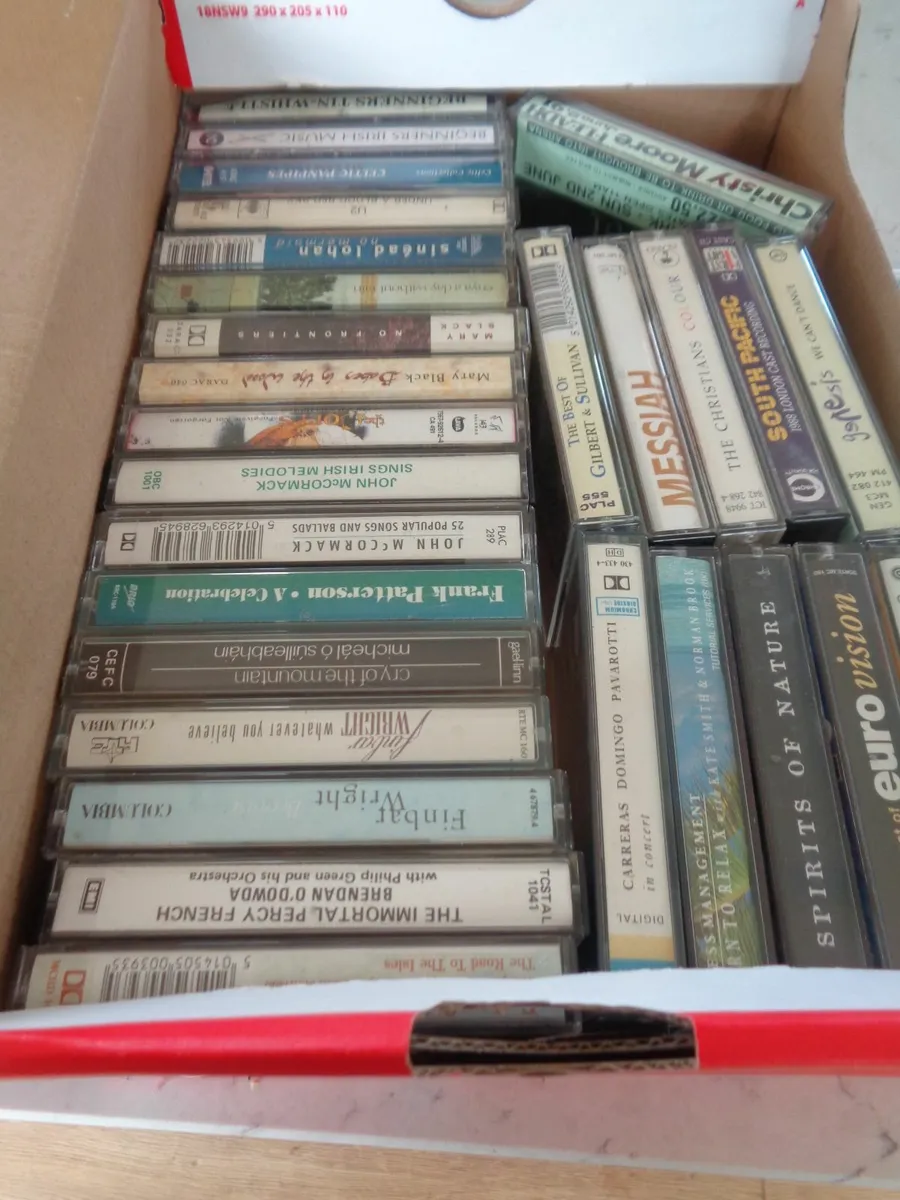 Irish Music and Opera Tapes for Sale