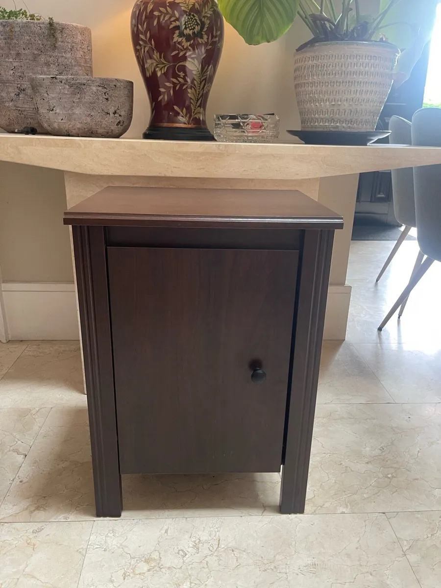 As New - Solid Bedside Locker - Table - Nightstand - Image 1