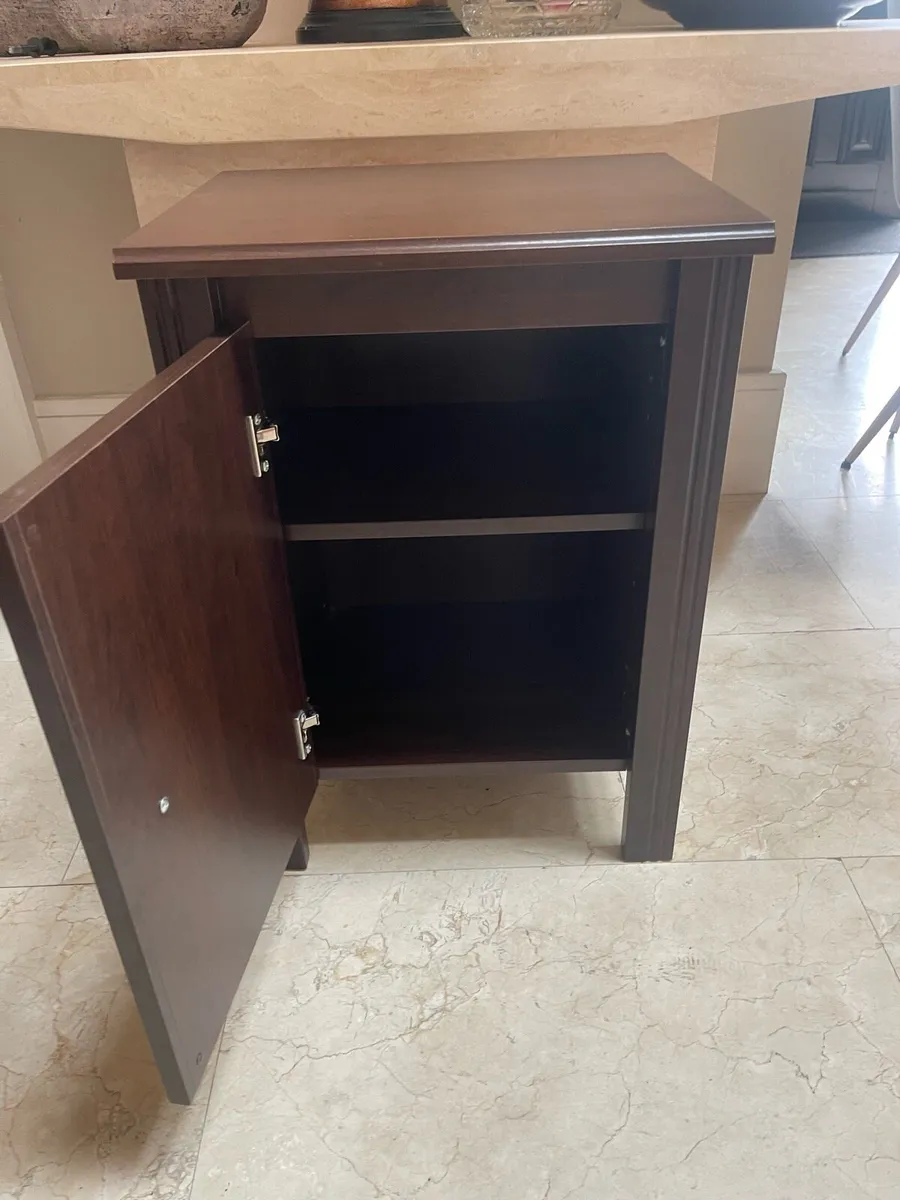 As New - Solid Bedside Locker - Table - Nightstand - Image 2