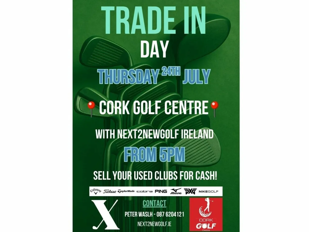 Sell Your Clubs For Cash !