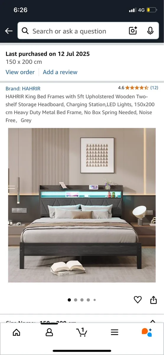Kingsize bed - Image 4