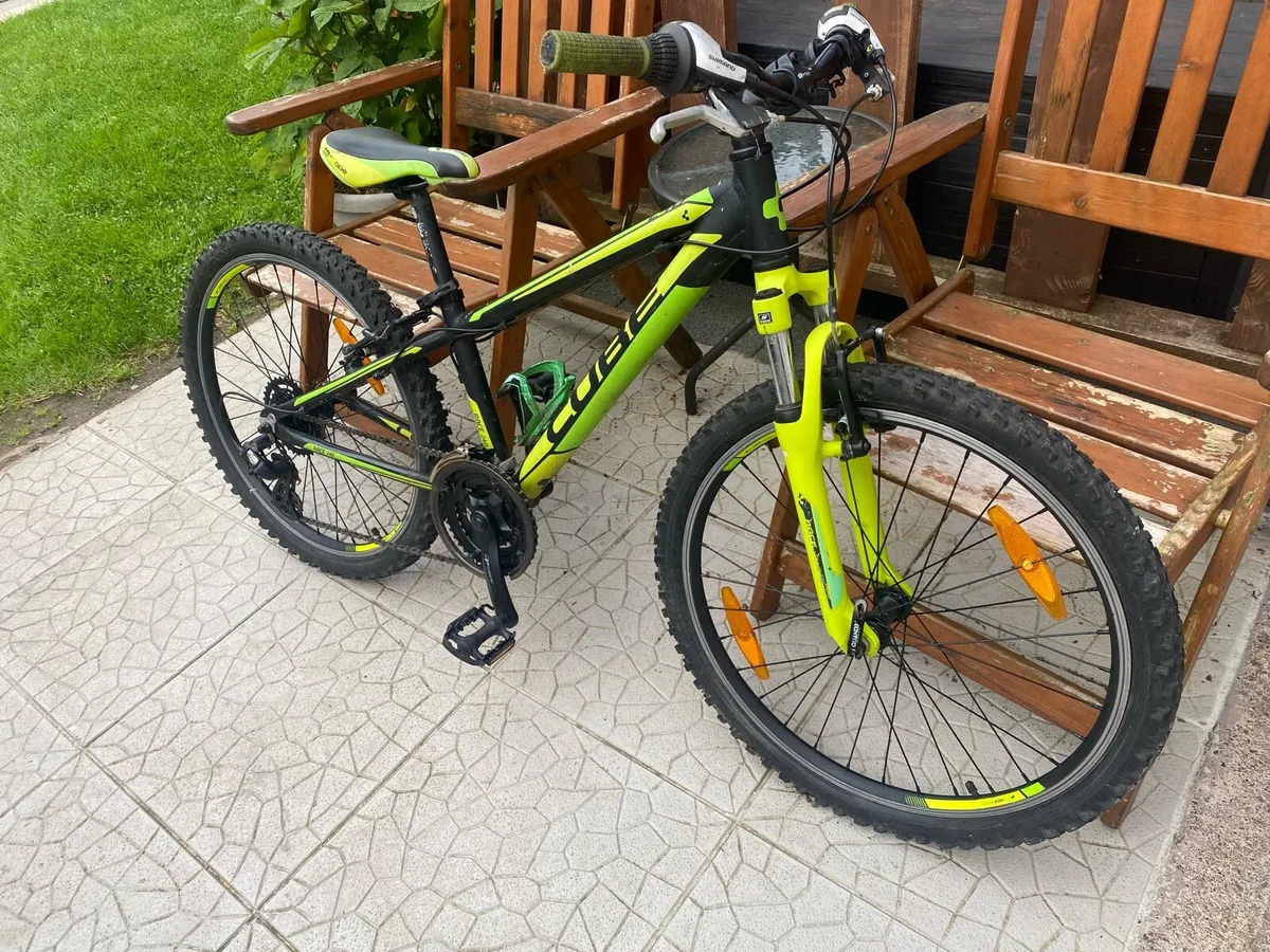 Cube kids bike 24 inch wheels 21 speed front - Image 2