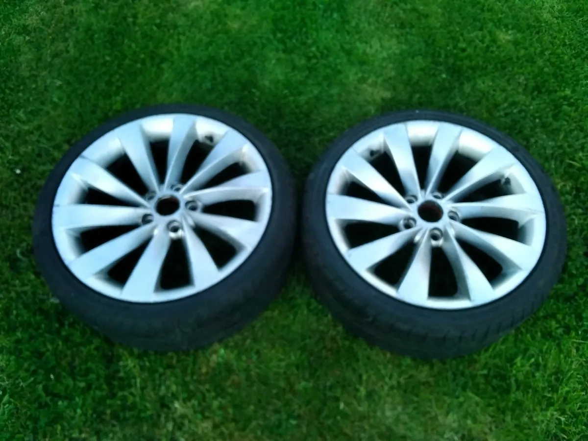 18" Scirocco alloy spares 5x112 - Image 1