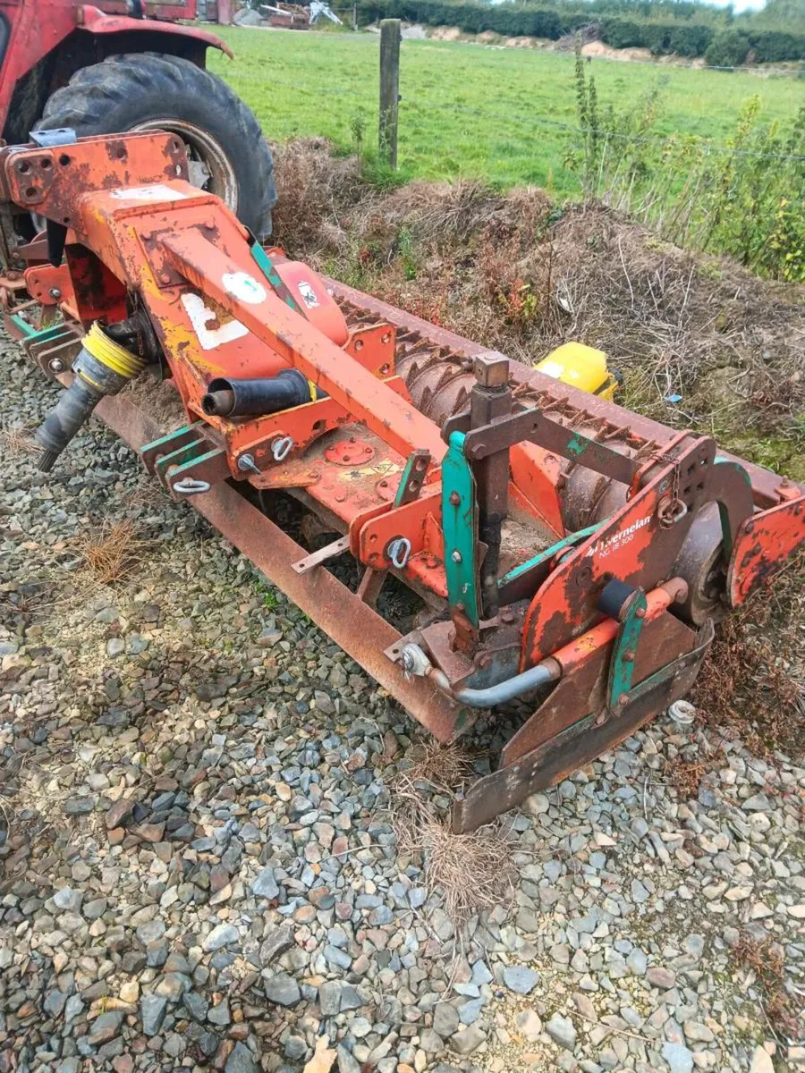 Kverneland 3m power harrow - Image 3