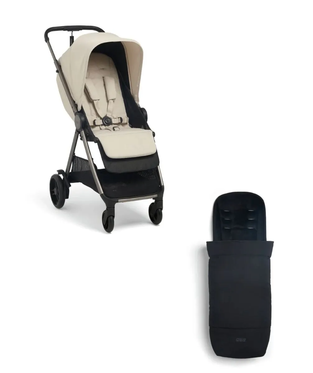 Libro Stroller Bundle with Footmuff – Morrell - Image 2