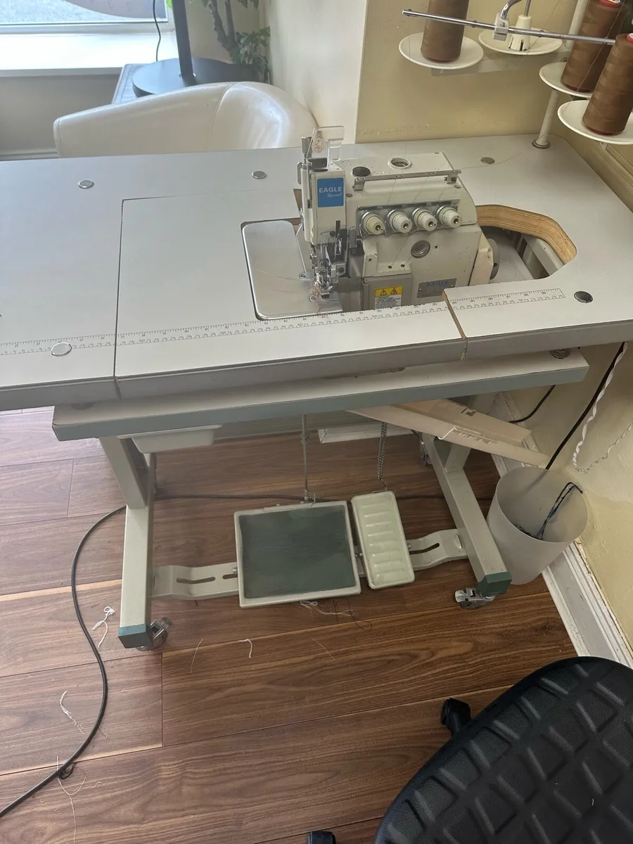 Industrial Overlock Sewing Machine - Image 1