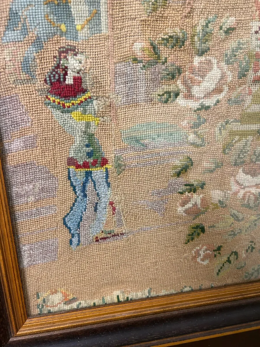 Tapestry fire screen - Image 2