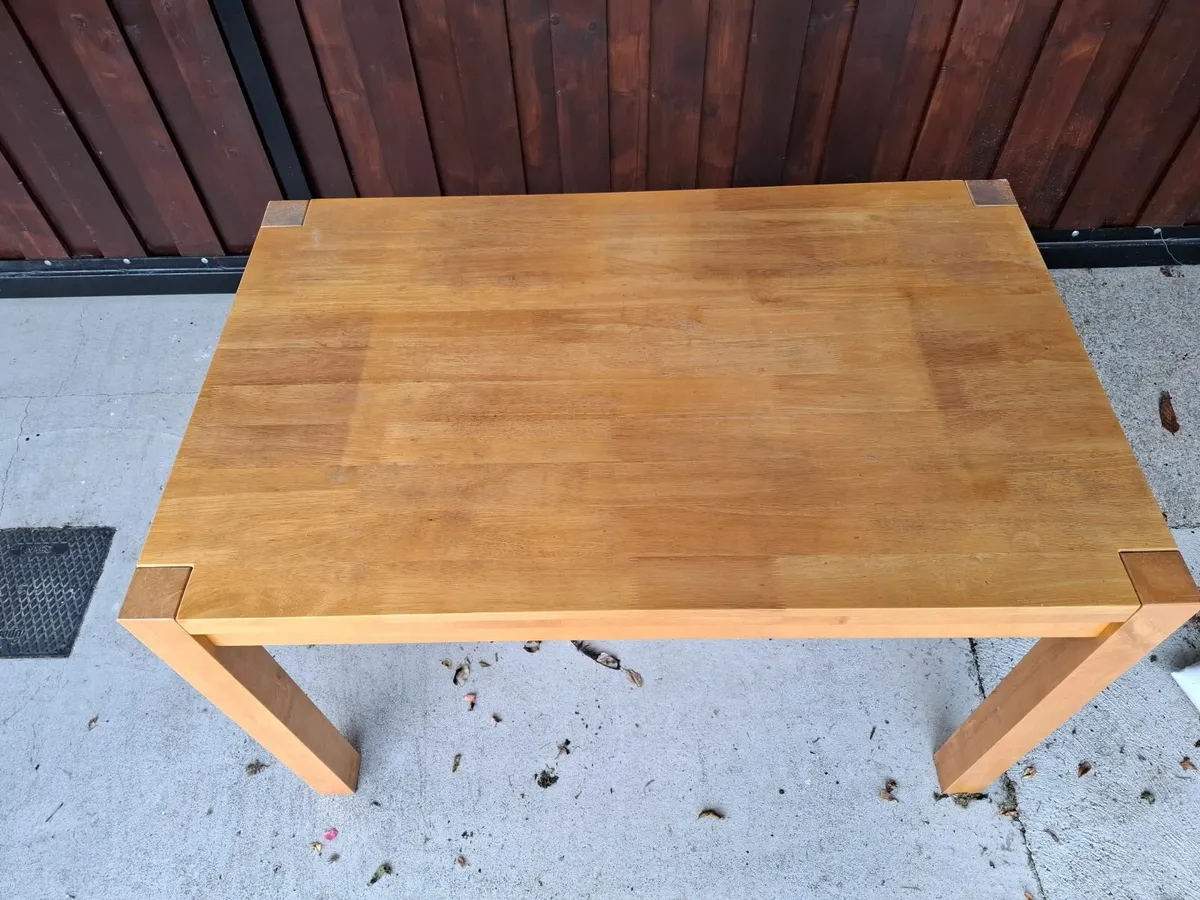 Kitchen table & chest of tables - Image 3