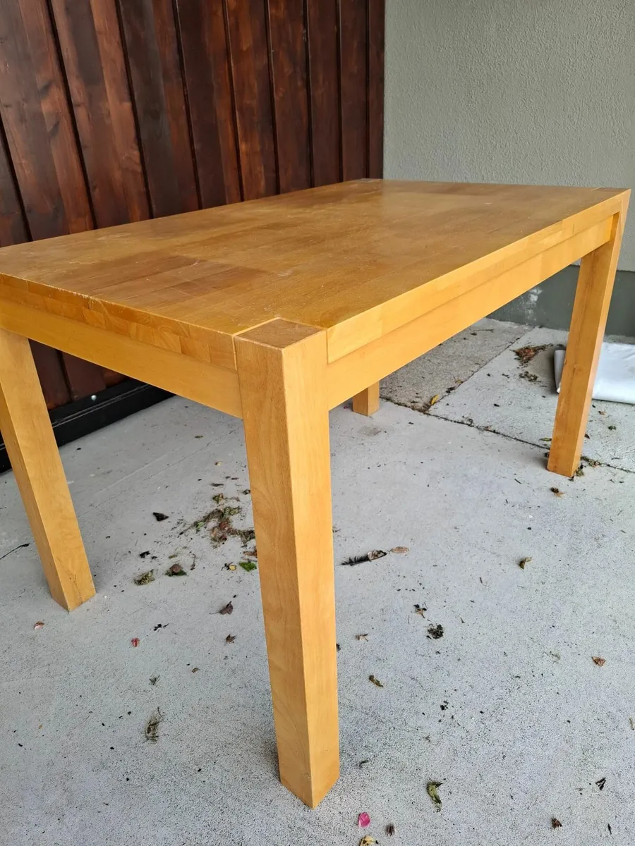 Kitchen table & chest of tables - Image 4