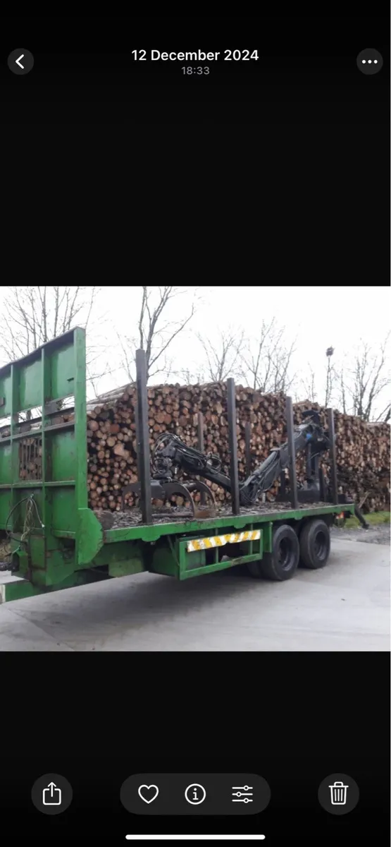 Log trailer - Image 1