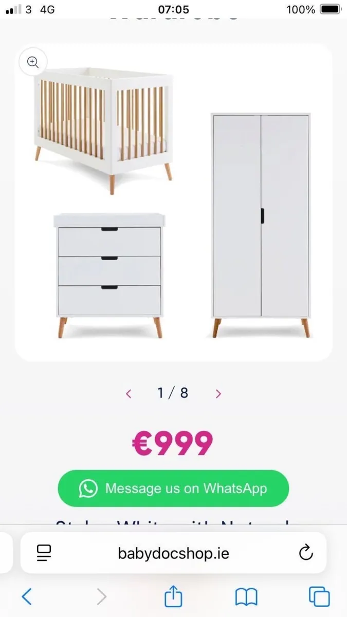 Nursery furniture set - Image 4