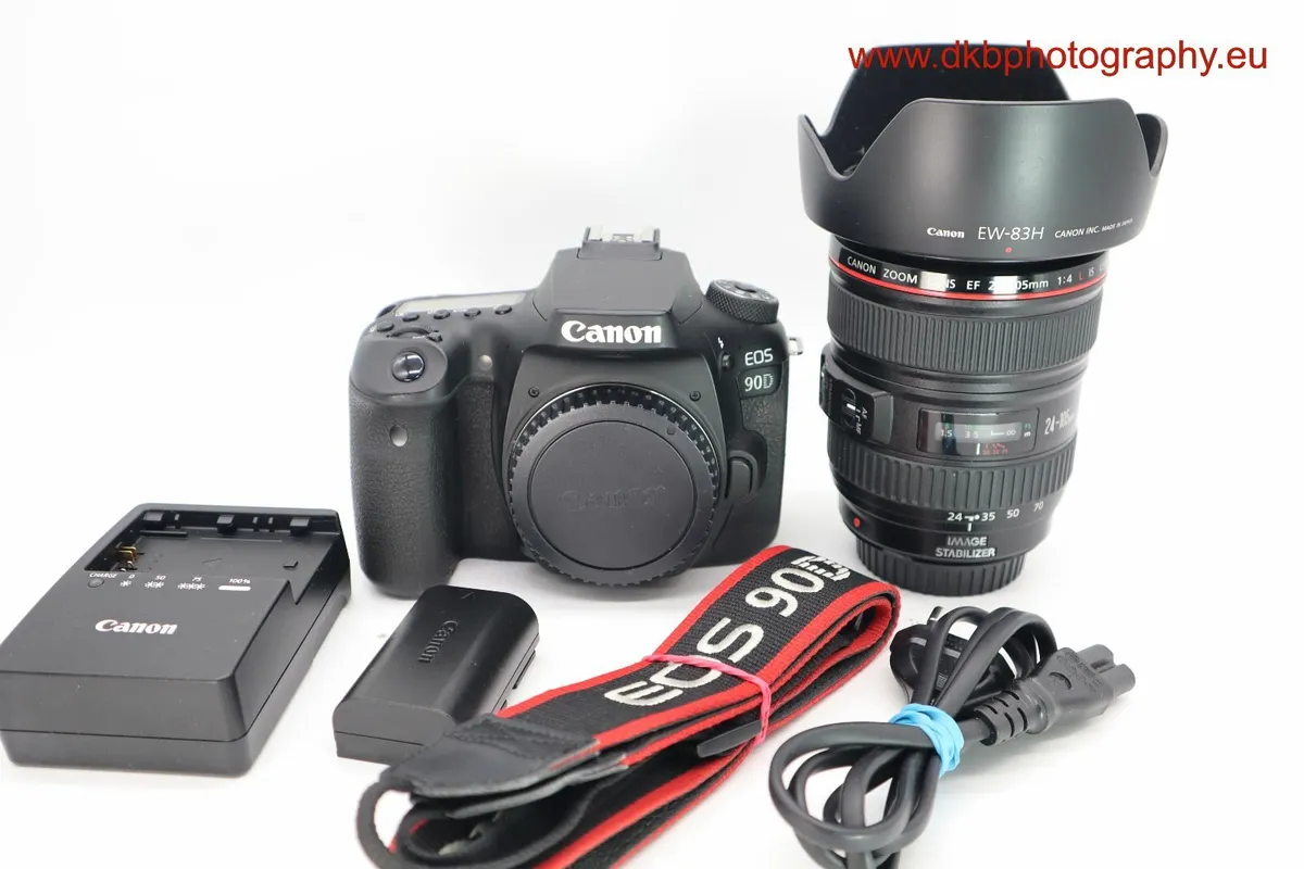 CANON 90D CAMERA & CANON EF 24-105mm F4L IS USM - Image 3