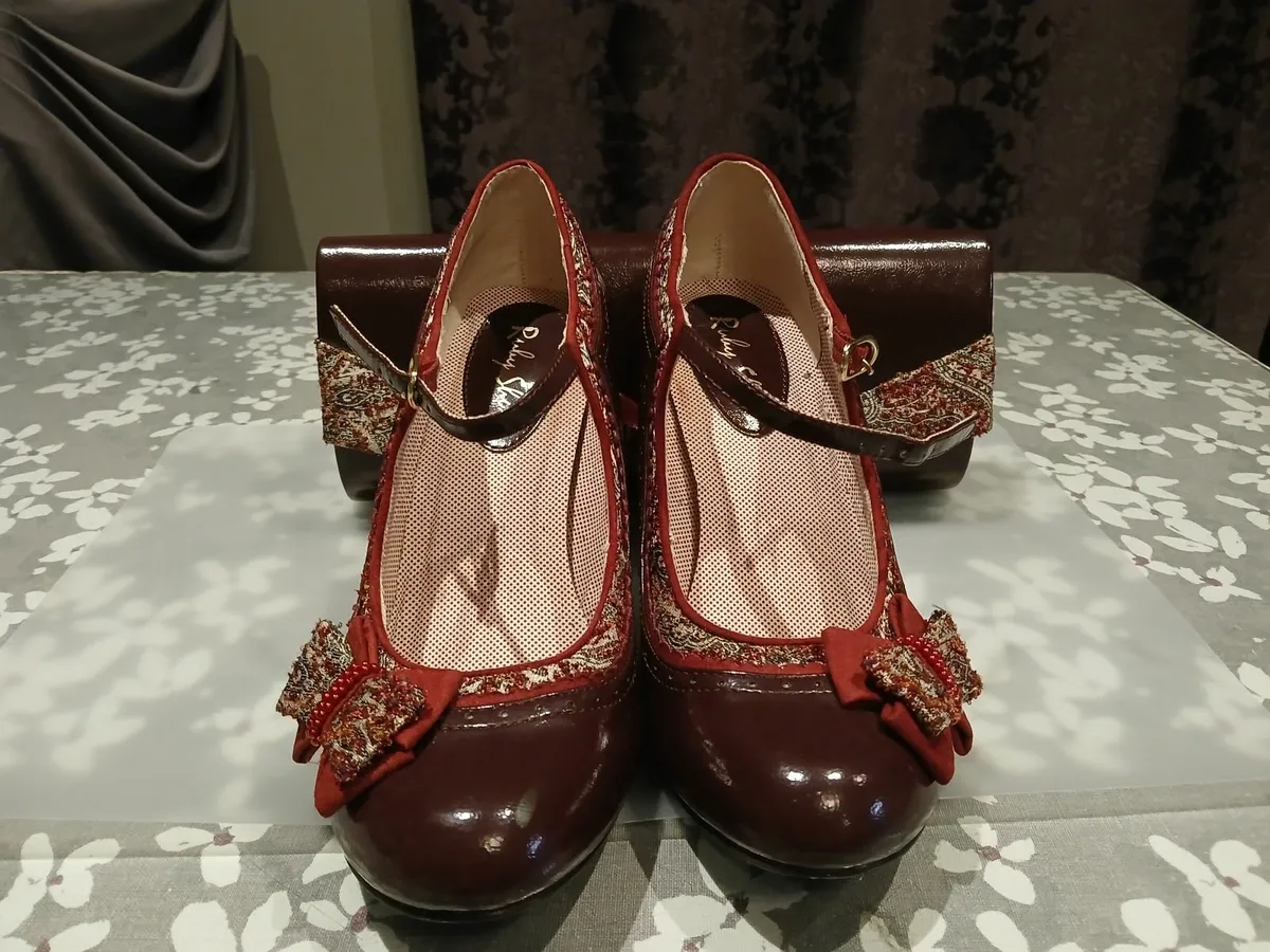 Ruby shoo shoes and matching bag - Image 3