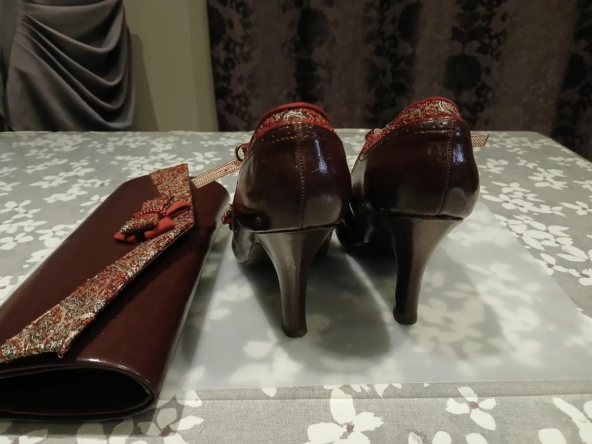 Ruby shoo shoes and matching bag - Image 4
