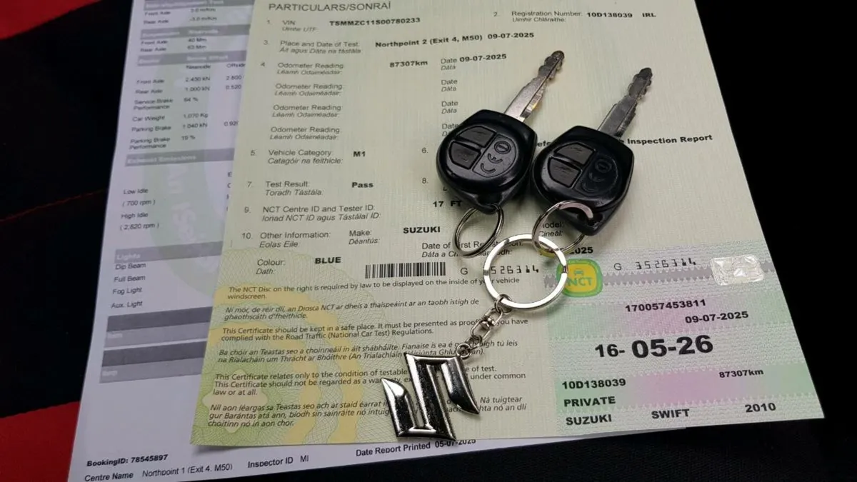 Suzuki Swift, Fresh NCT, Taxed, Android, Carplay, - Image 3