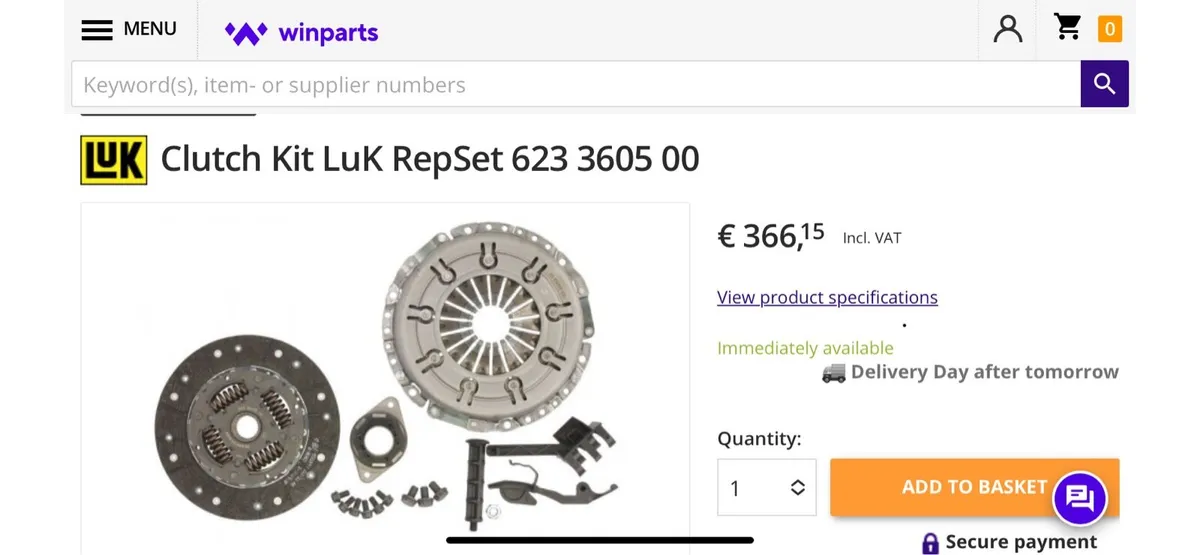 Audi A4 /A5  Clutch kit - Image 2