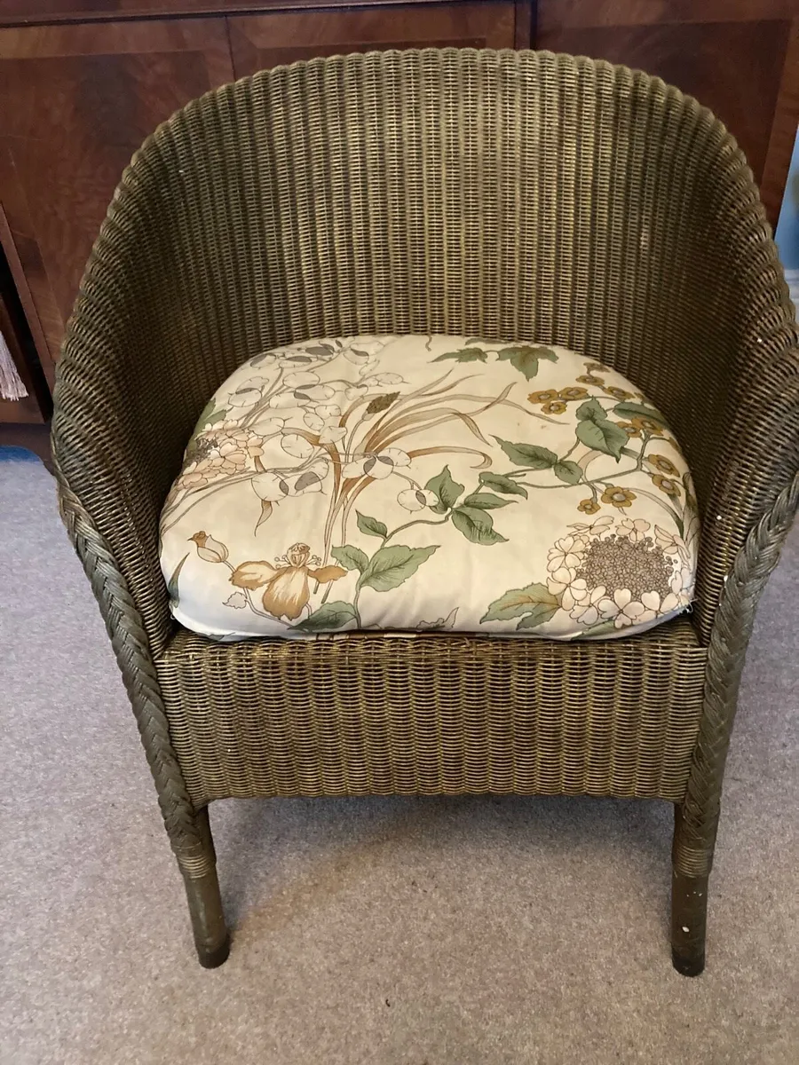 Lloyd loom chair - Image 1