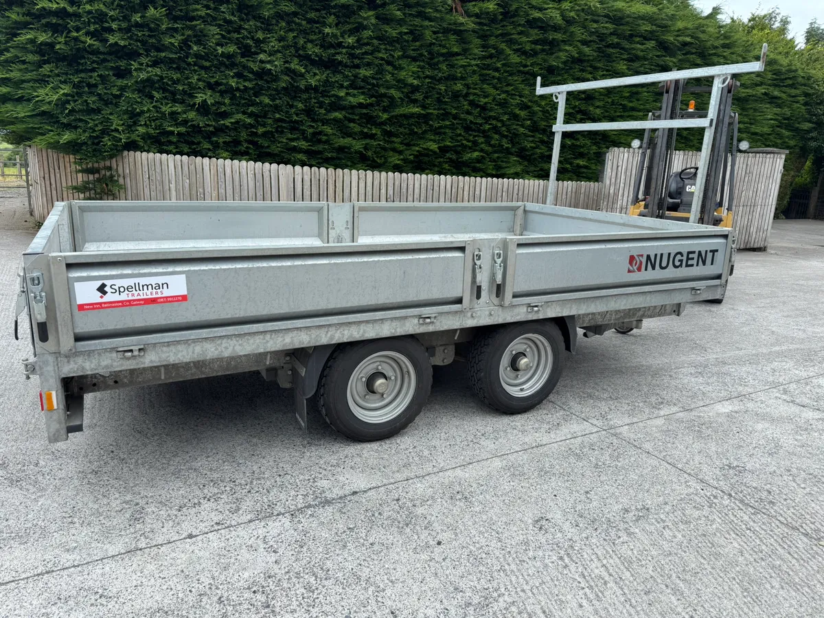 Nugent dropside trailer - Image 1