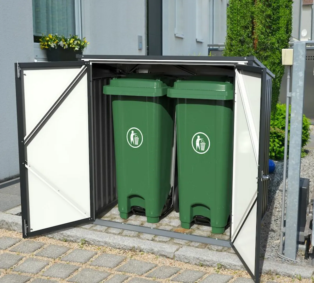 Steel Wheeliebin Enclosures for 2 Bins - Image 3