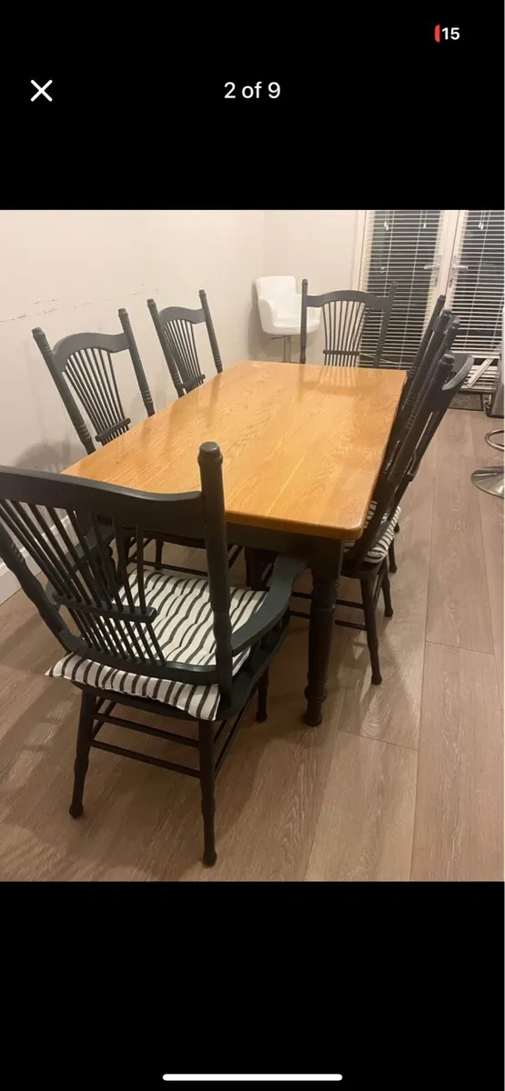 Solid oak Chairs - Image 4