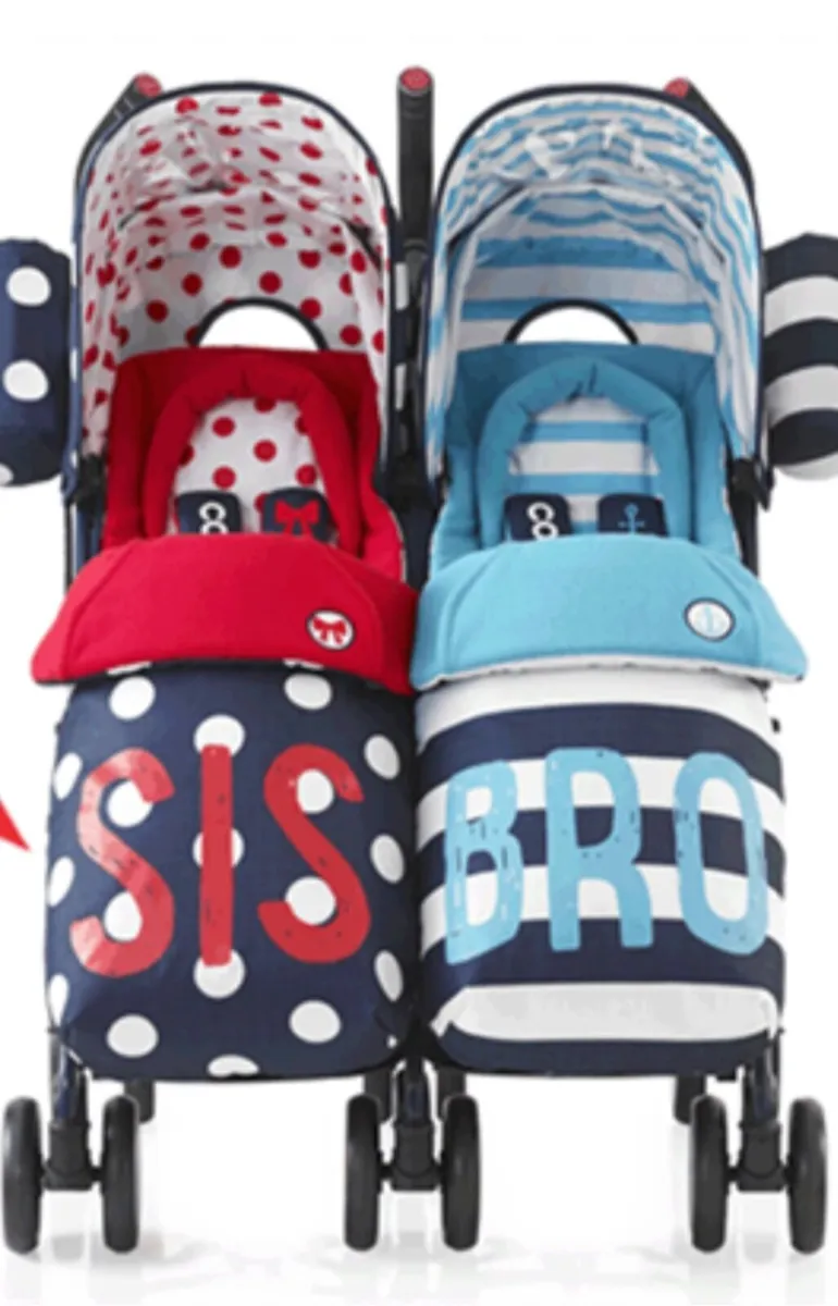 Footmuff for Cosatto double stoller - Image 1