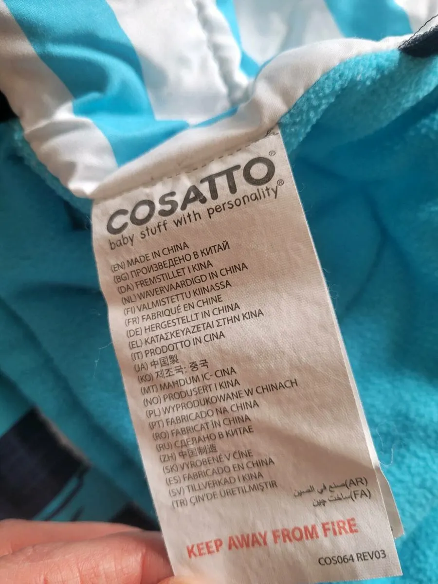 Footmuff for Cosatto double stoller - Image 3