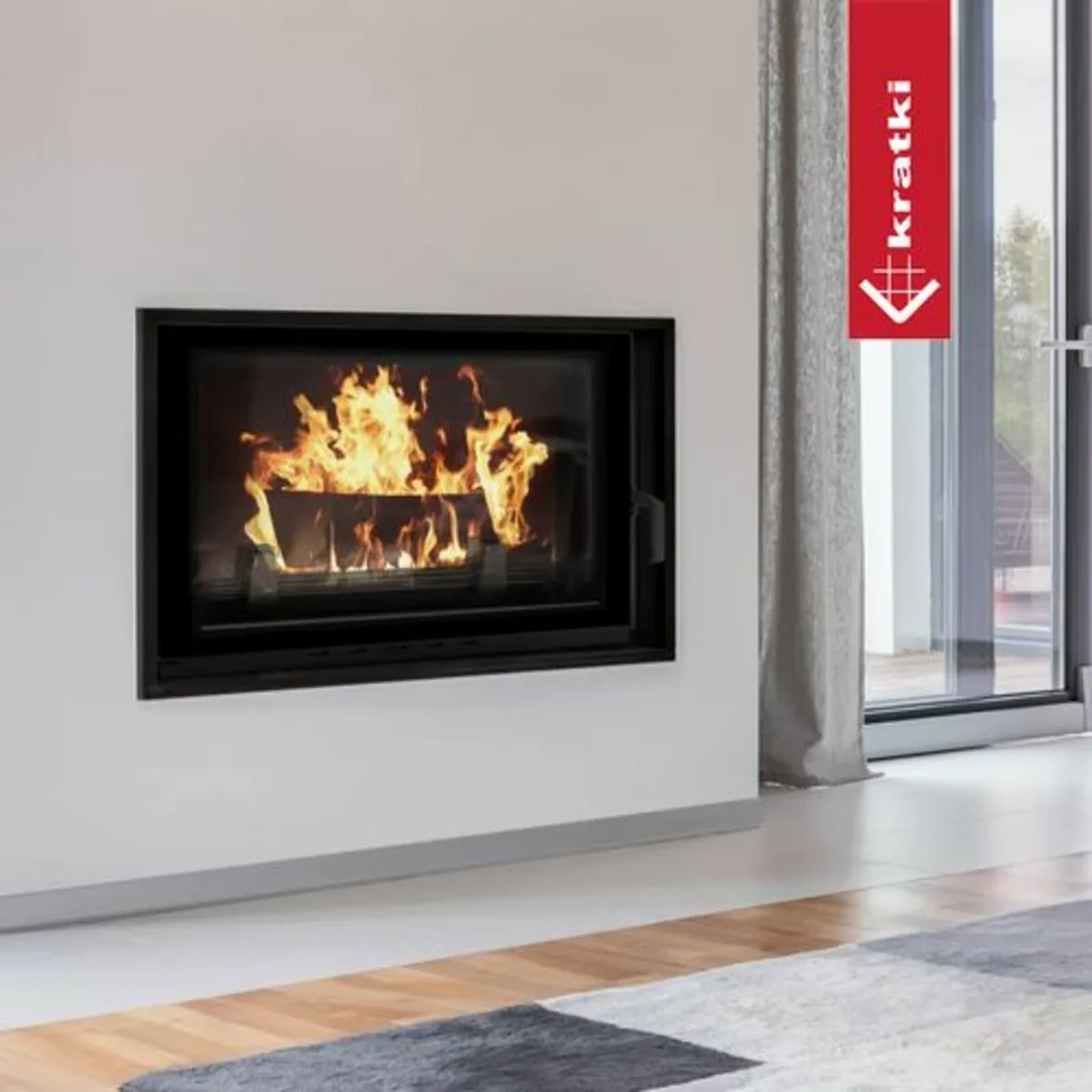 INSET STOVE WIKTOR 14 kW - Image 2