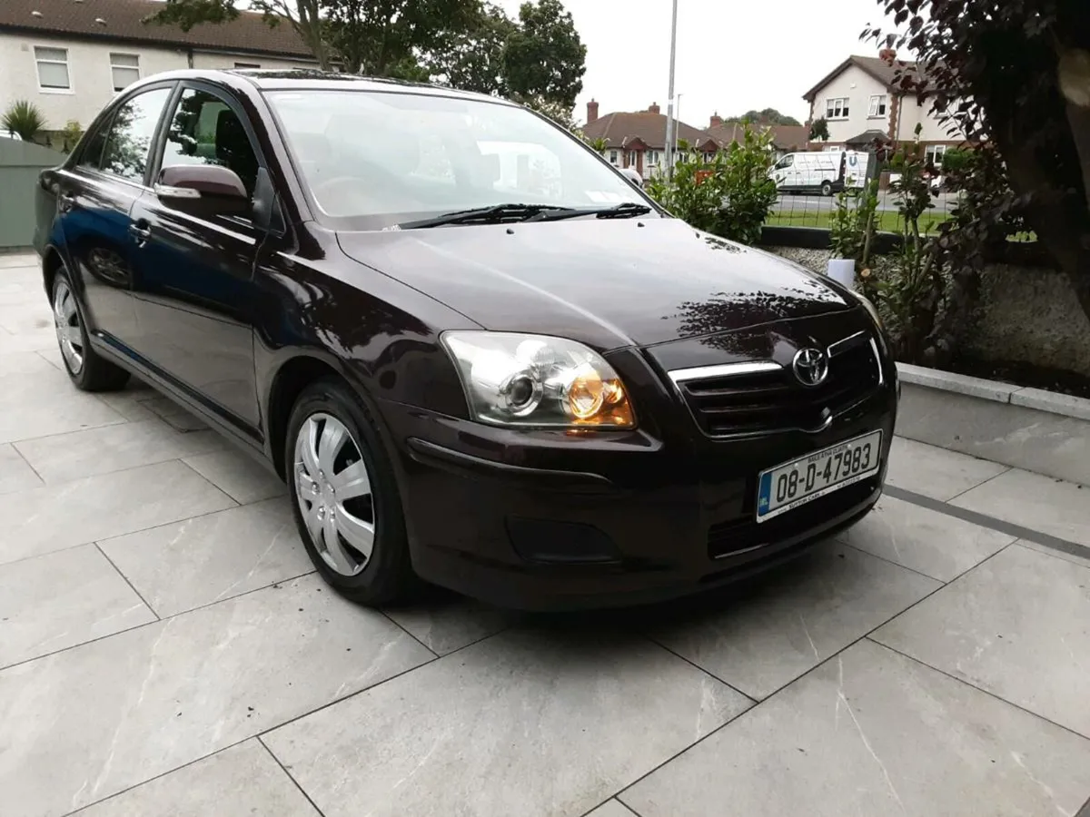 Toyota avensis just ncted low mileage - Image 1