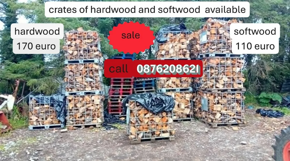crates of timber
