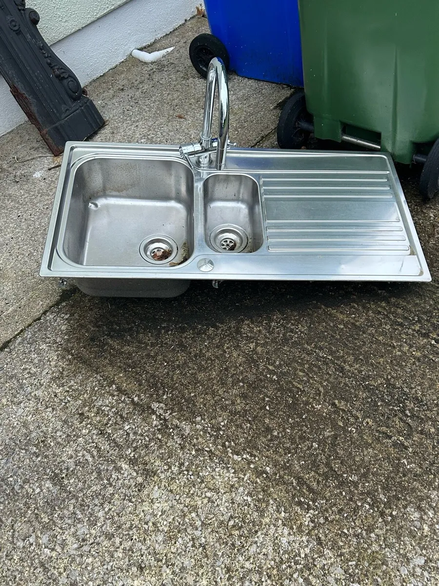 Stainless Steel Sink with Tap