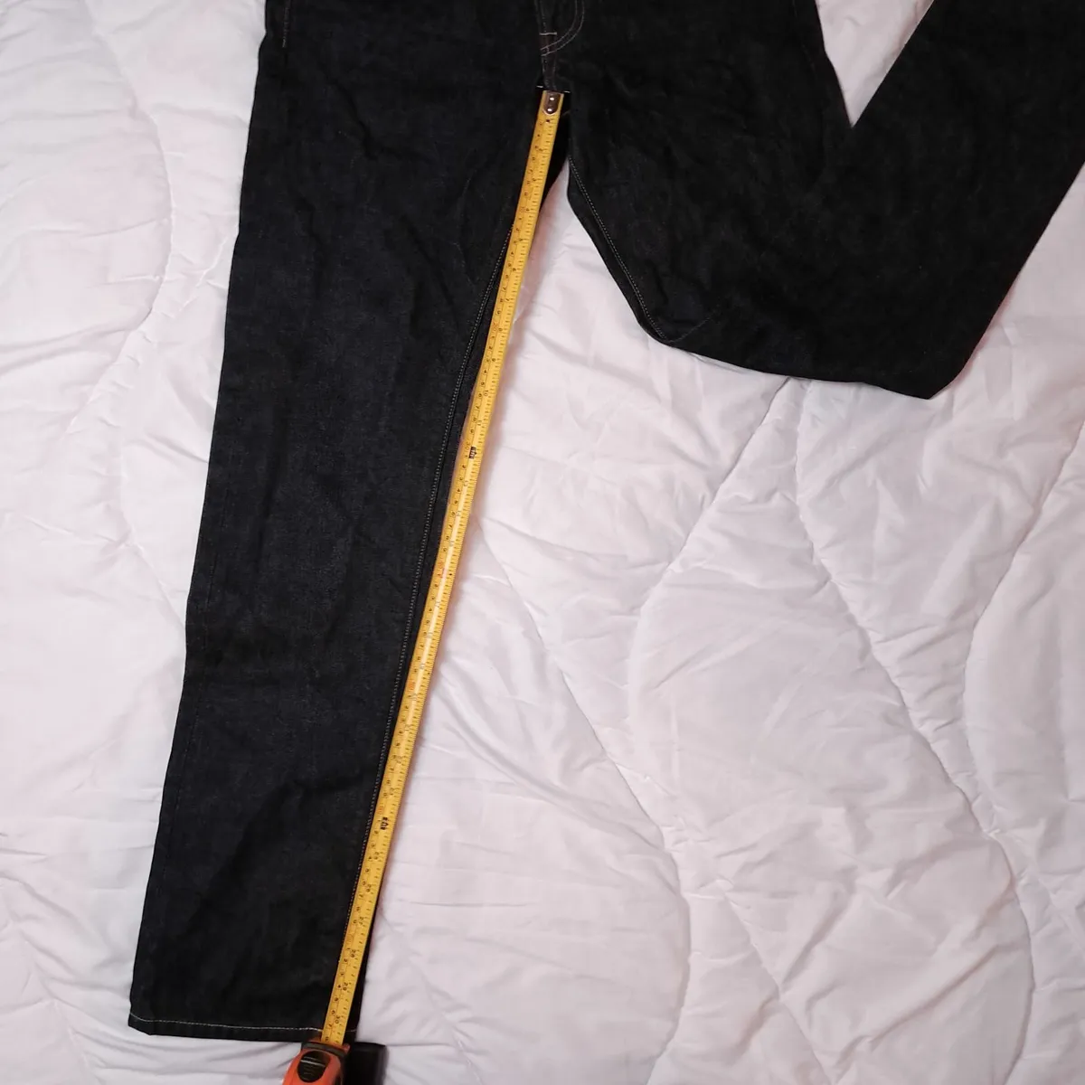 Uniqlo Dark Blue Indigo Slim Fit Jeans 30x32 - Image 2