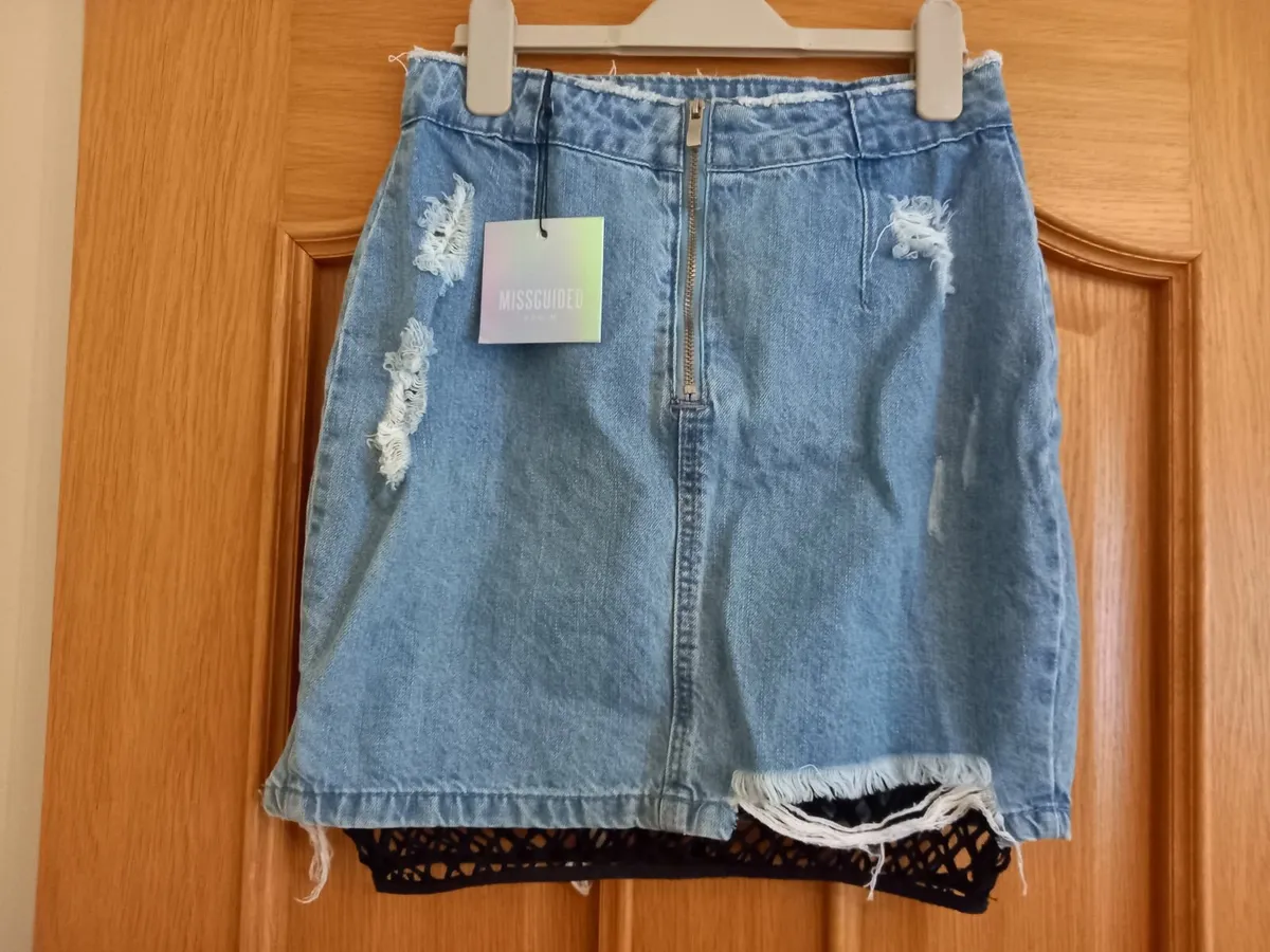 New-Misguided  Denim Skirt - Image 3