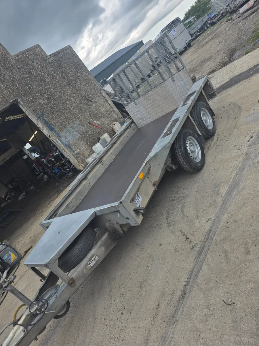 10x 5ft 3 ifor Williams plant Trailer - Image 2