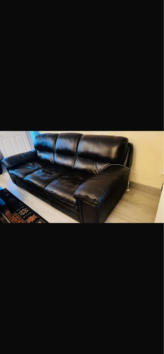 1 seater & 3 seater couch for sale - Image 2