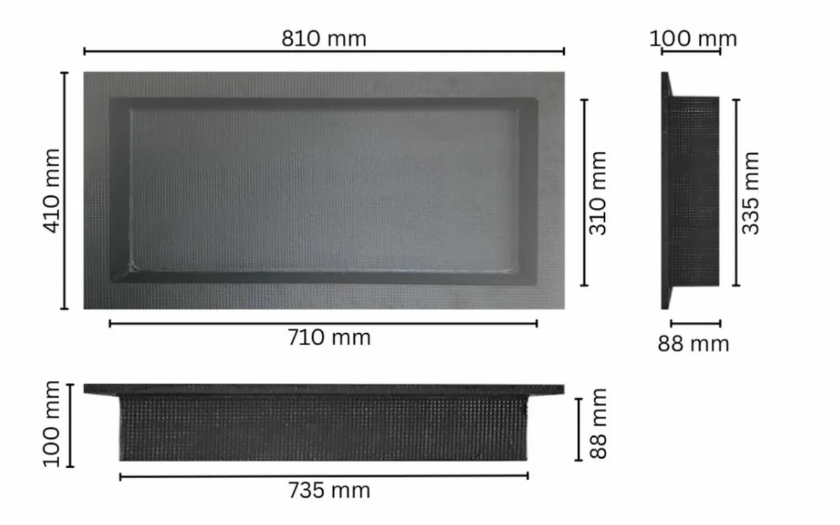 Tileable Bath / Shower Niche - Easy Installation - Image 3