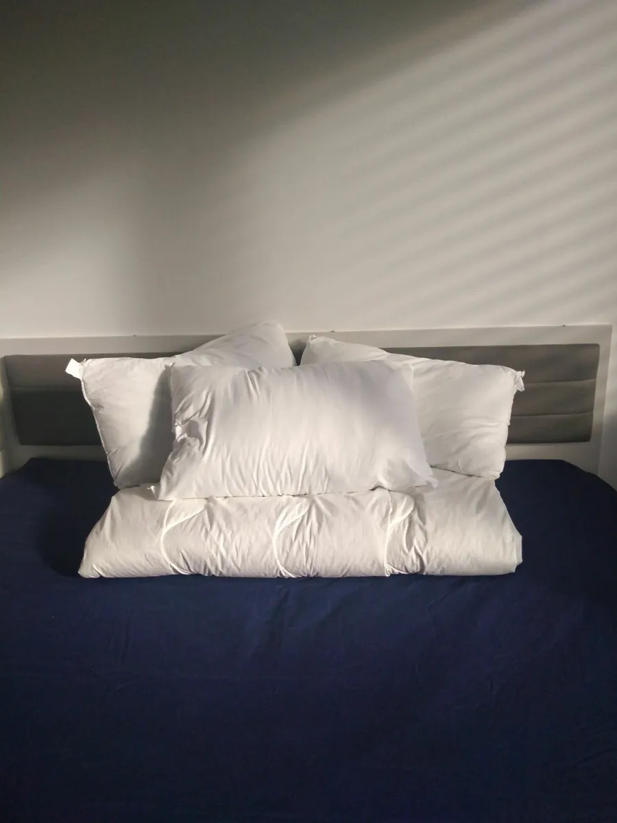 Deluxe Duvet & Pillow Set – Like New + Unused Bonu - Image 1