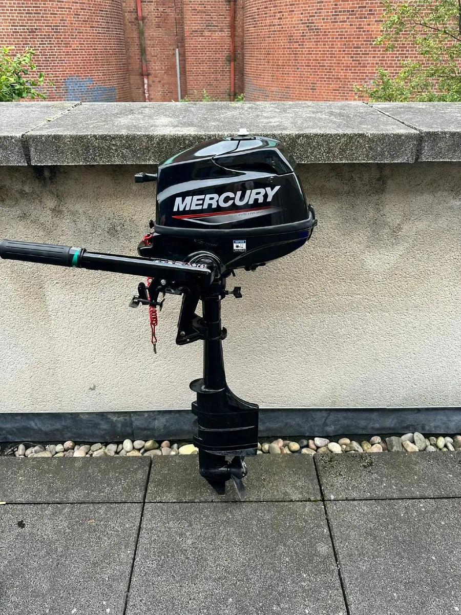 Mercury 3.5hp Outboard Boat Engine - Image 3