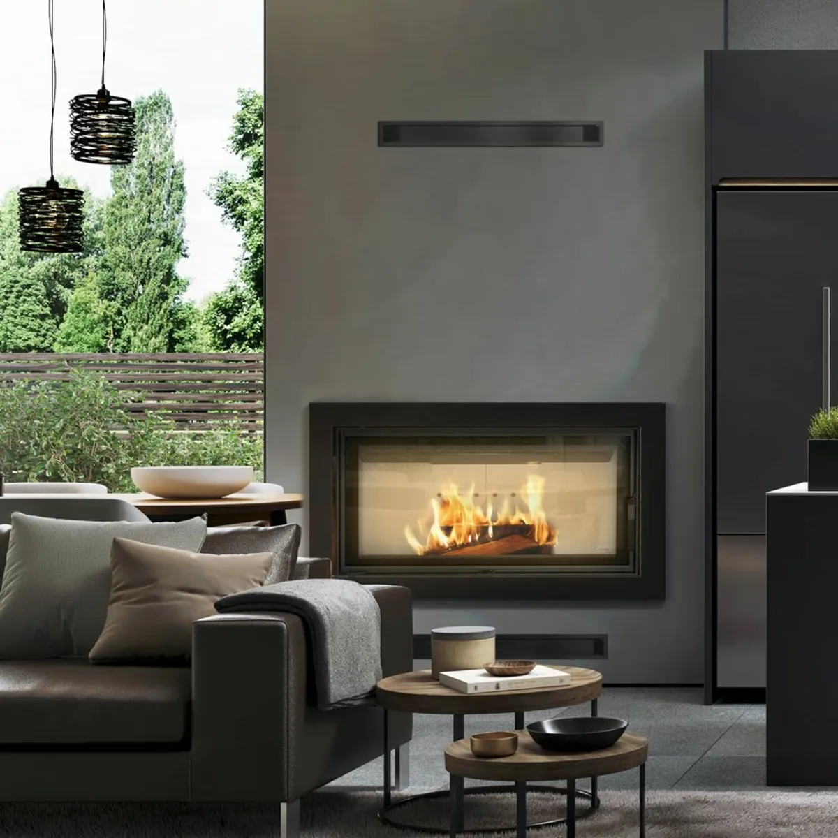 INSET BOILER STOVES LUCY 20 kW - Image 1