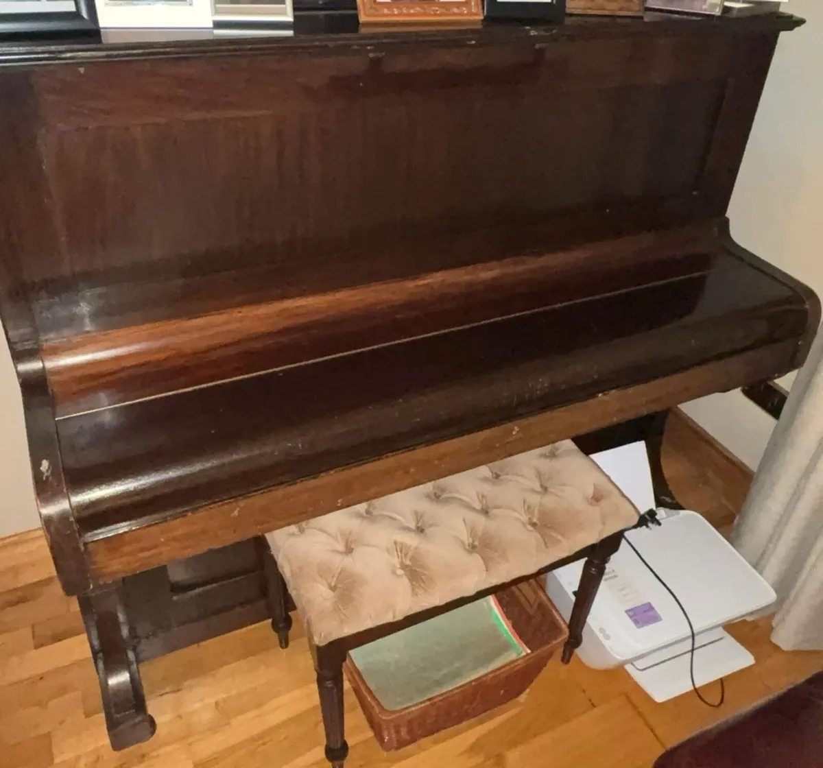 Addison & Addison London upright piano - Image 3