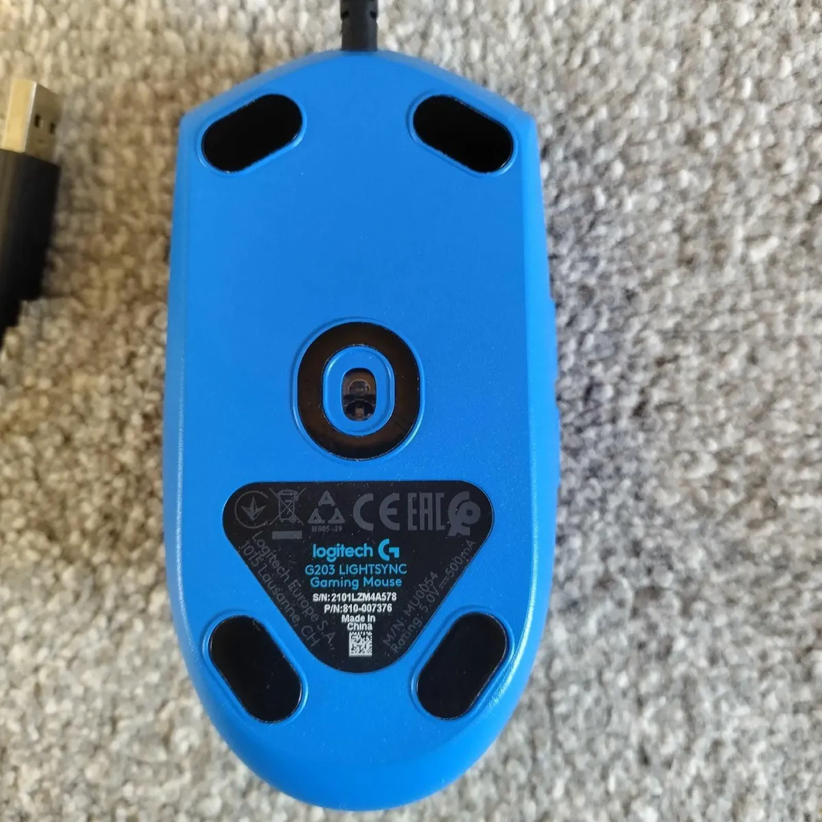 Logitech G203 Gaming Mouse – Lightly Used - Image 2