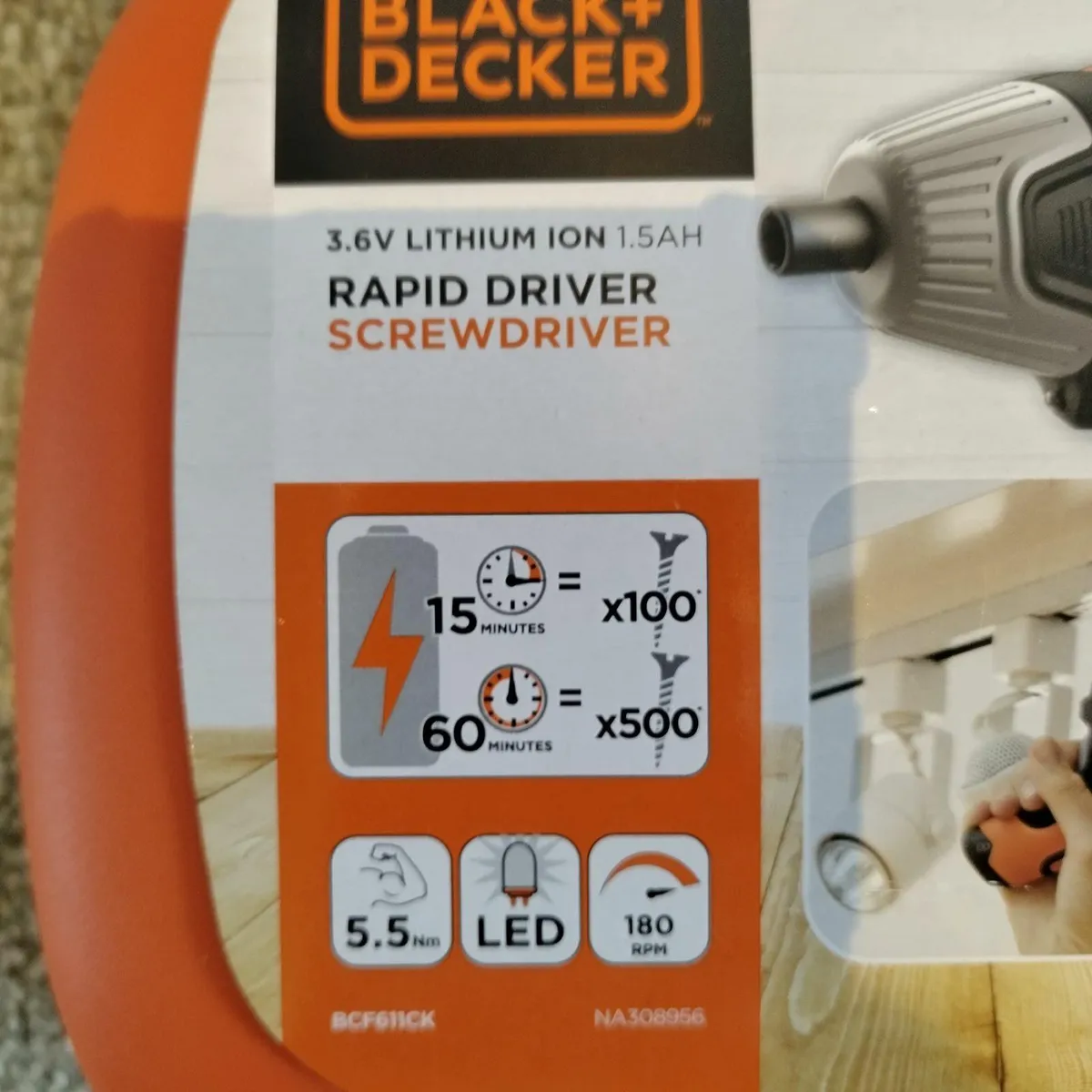 Black & Decker Electric Screwdriver - Image 2