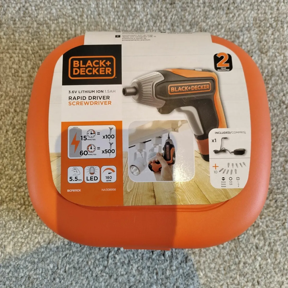 Black & Decker Electric Screwdriver - Image 1