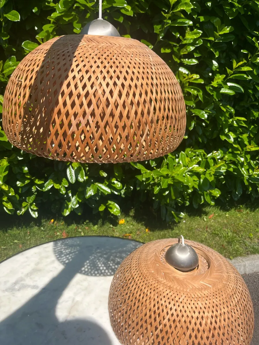 IKEA Rattan Lampshade - Image 1