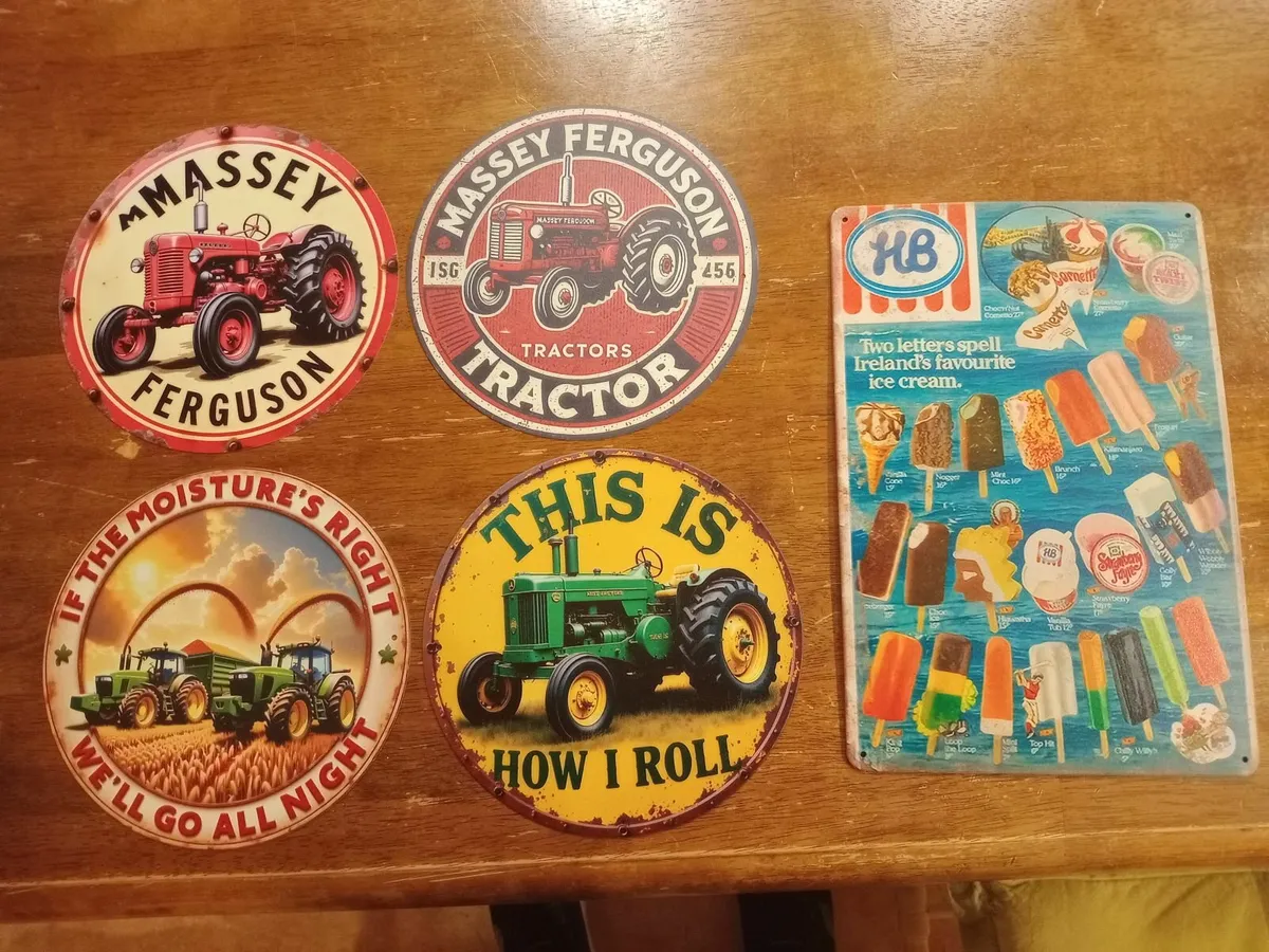 Vintage Style Signs €10 each - Image 2
