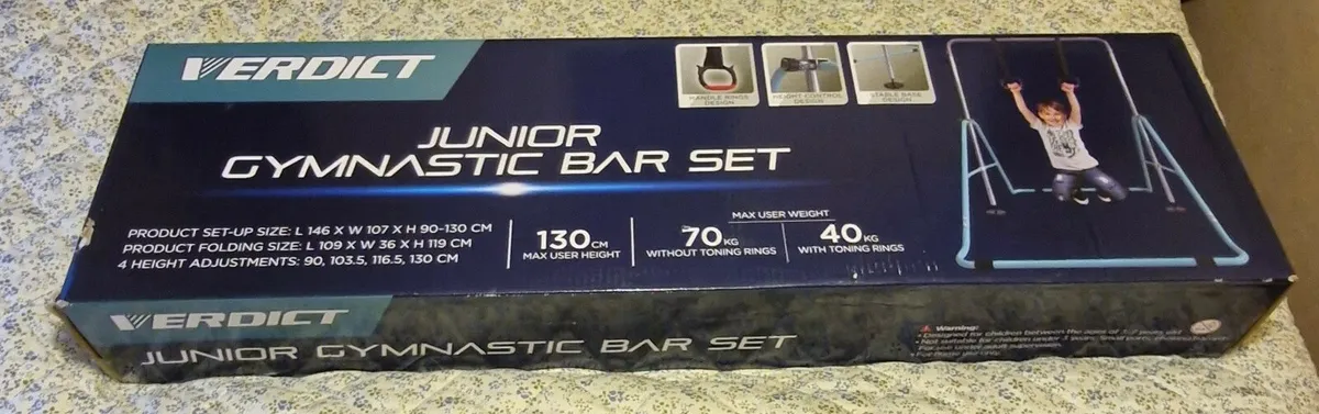 Verdict, junior gymnastic bat set ,unopened - Image 1